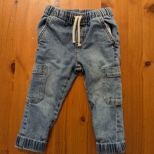 Bundle Item Only Cat & Jack Blue Kids Cargo Jeans
